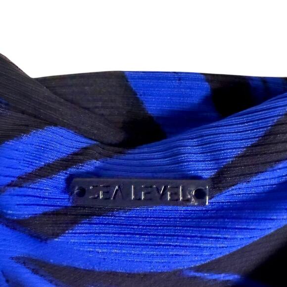 Sea Level Tradewind Night Sky High Waist Floral Print Bikini Swimsuit Bottoms 8 - Picture 9 of 13